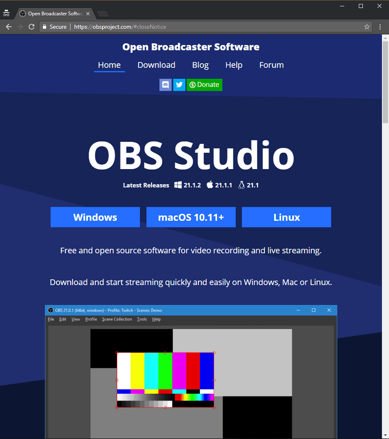 https://obsproject.com